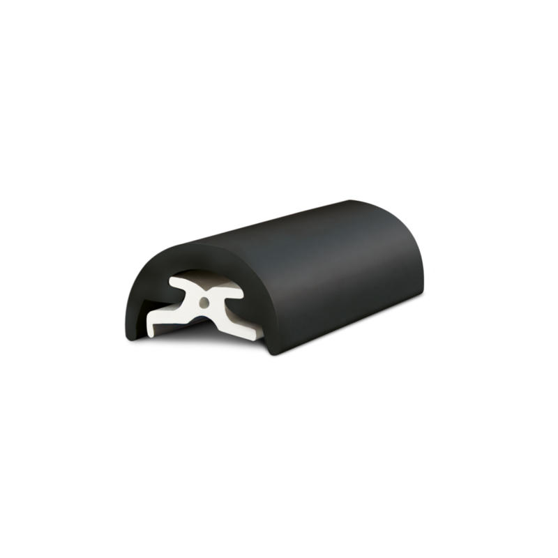 Plastimo Profilo Pvc Nero Radiale 40 - 16