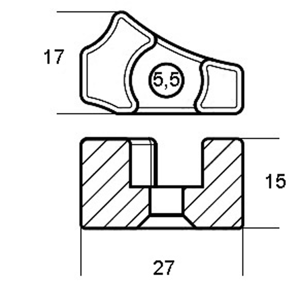 Tecnoseal Piastrina Yamaha 682-11325-00
