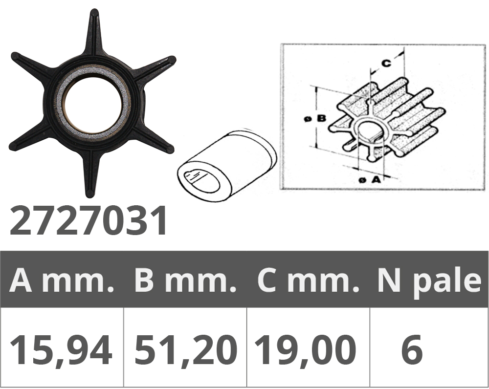 Finnord Girante Johnson/E.2t 20-25-30-35hp