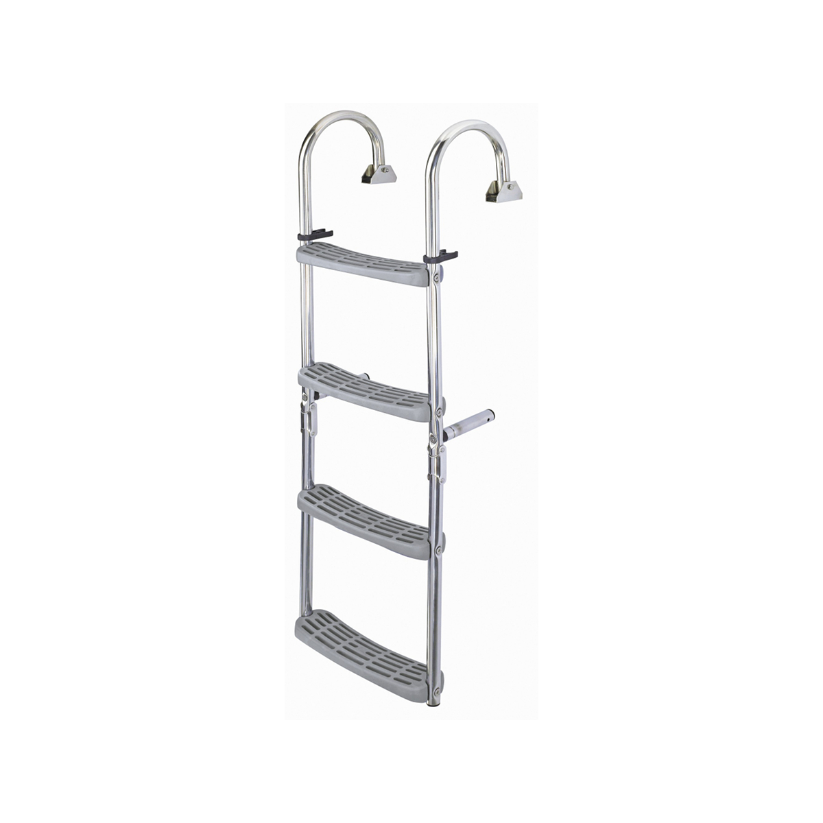 Plastimo Scaletta pieghevole in acciaio inox, 4 Gradini