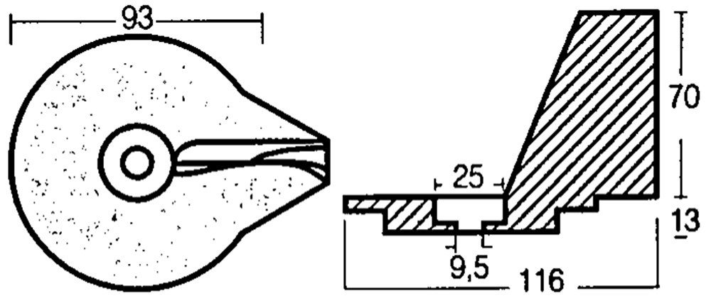 Tecnoseal Pinna In Zinco
