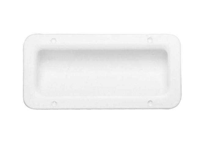 Nuova Rade Maniglia In Pvc Bianca Mm.85x175