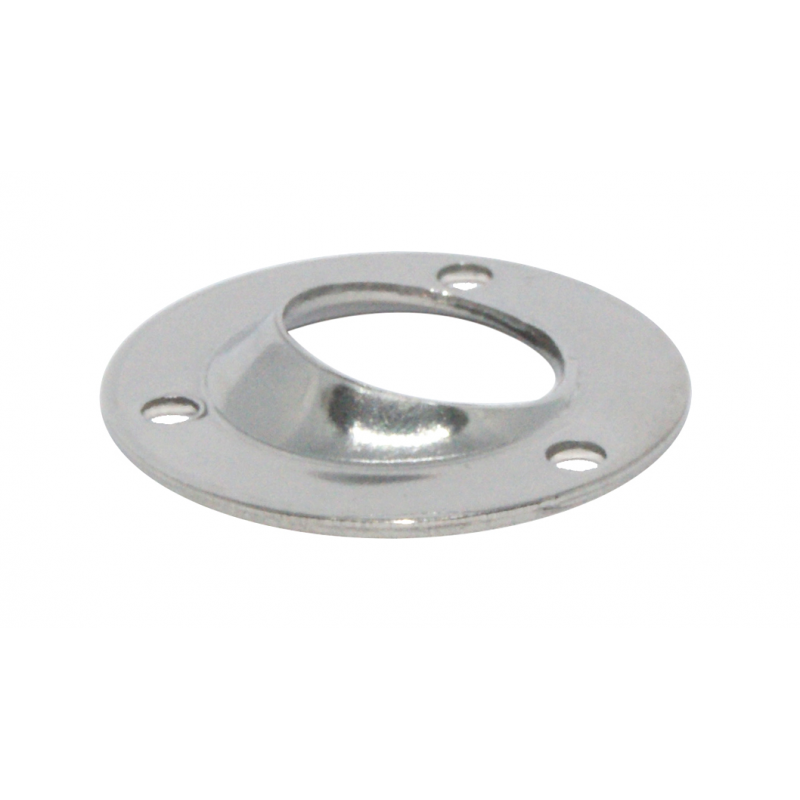 Base inox a saldare 60° ø mm.25