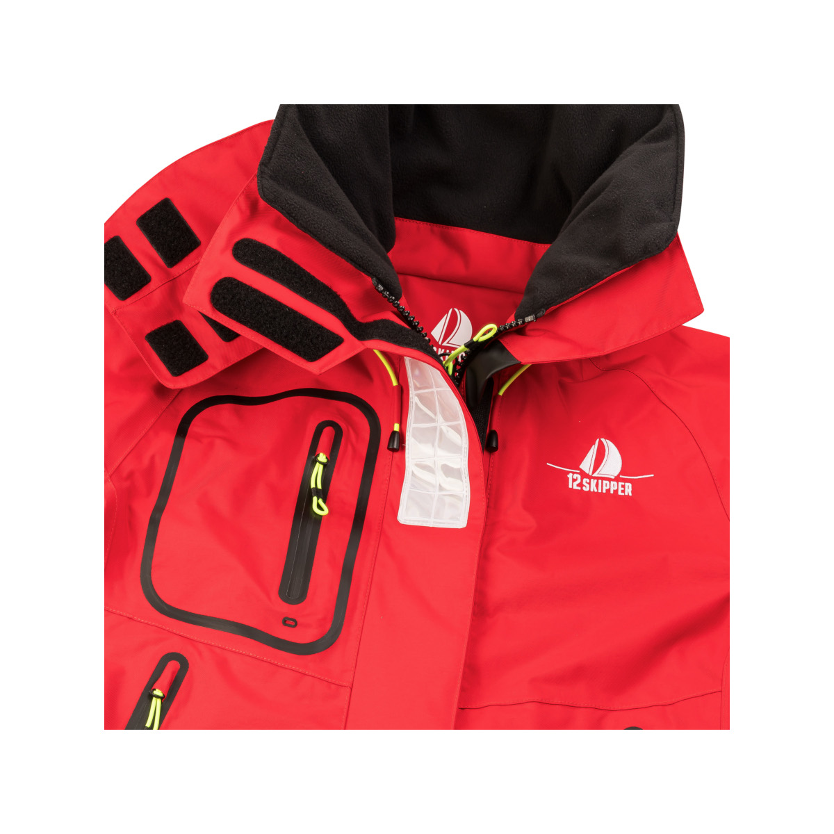 12skipper Magellan Offshore giacca da vela da donna rossa, taglia M