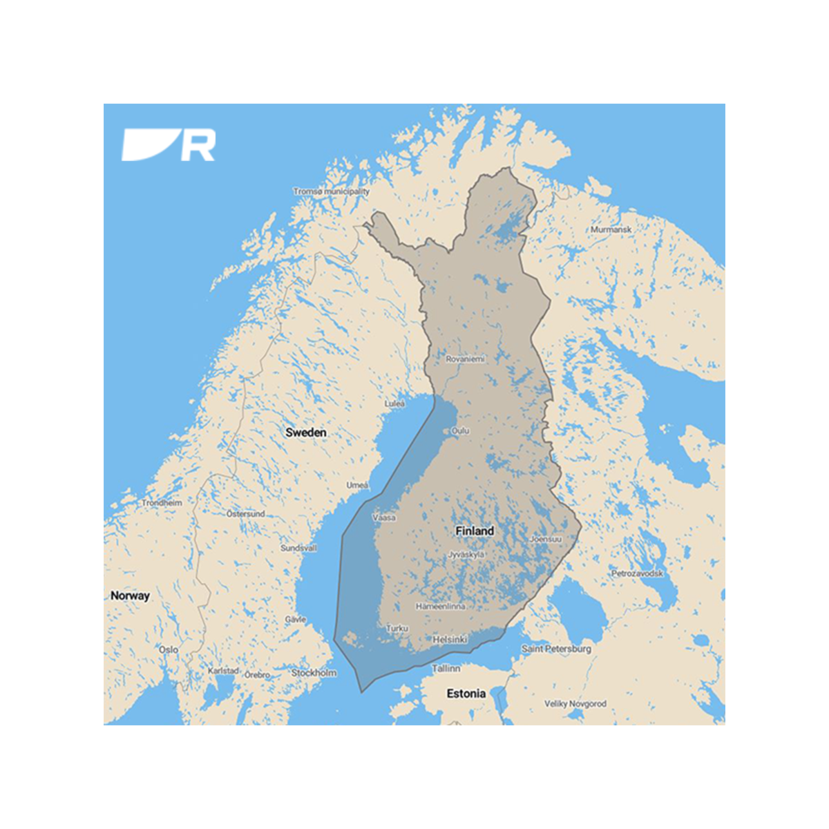 Raymarine Lighthouse Cartografia Finlandia