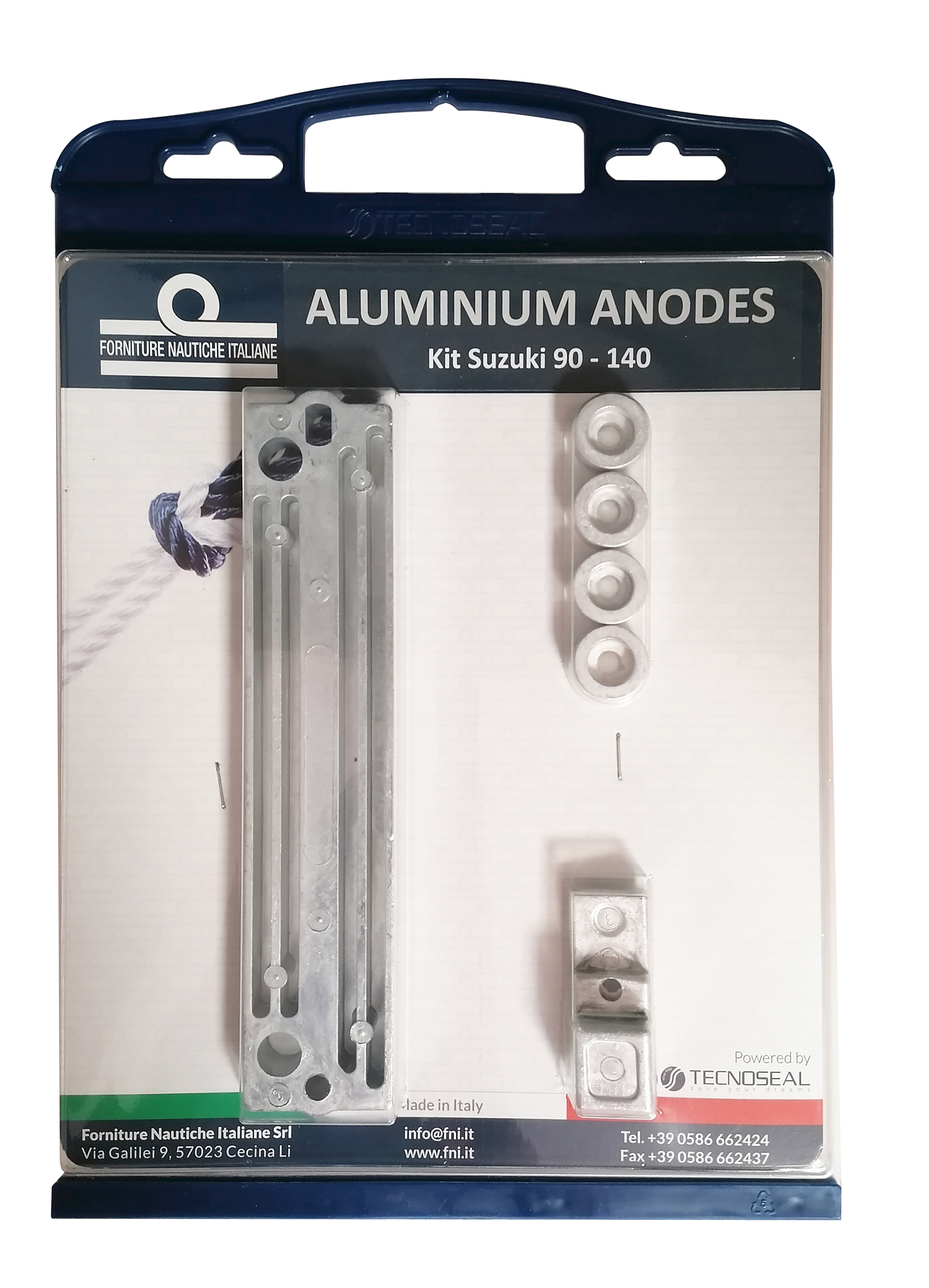 Tecnoseal Kit Alluminio Suzuki 90/140 Hp
