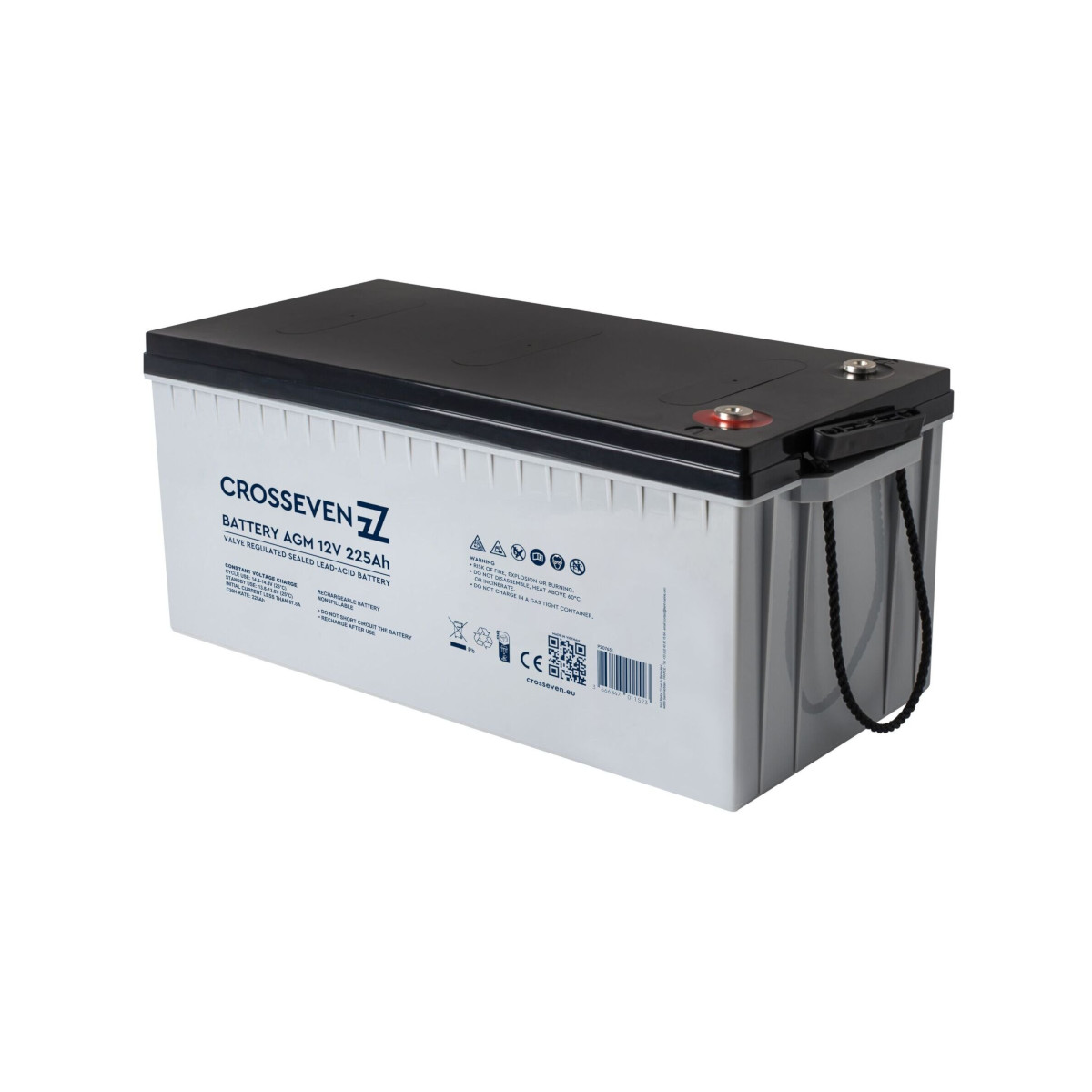 Crosseven Batteria AGM 12V 225Ah