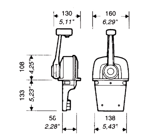 Ultraflex Scatola Comando B73