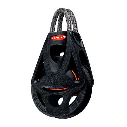 Ronstan bozzello Orbit serie 55 BB - singolo con anello e arricavo