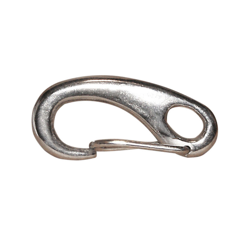 Moschettone inox 316 mm.70