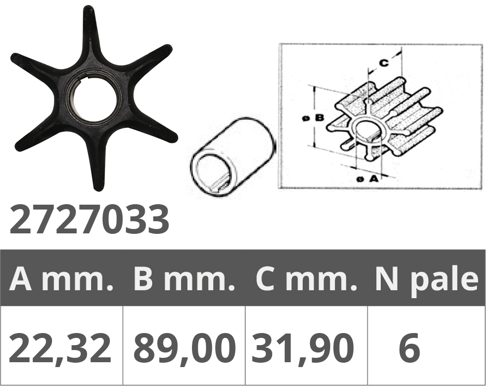 Finnord Girante Johnson/Ev. 2t V4-V6