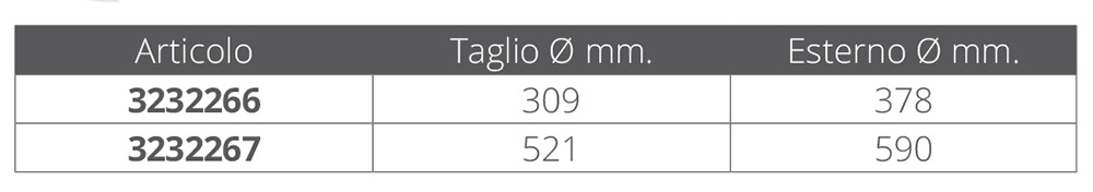 Nuova Rade Passo Uomo Plastica Ø Mm.378
