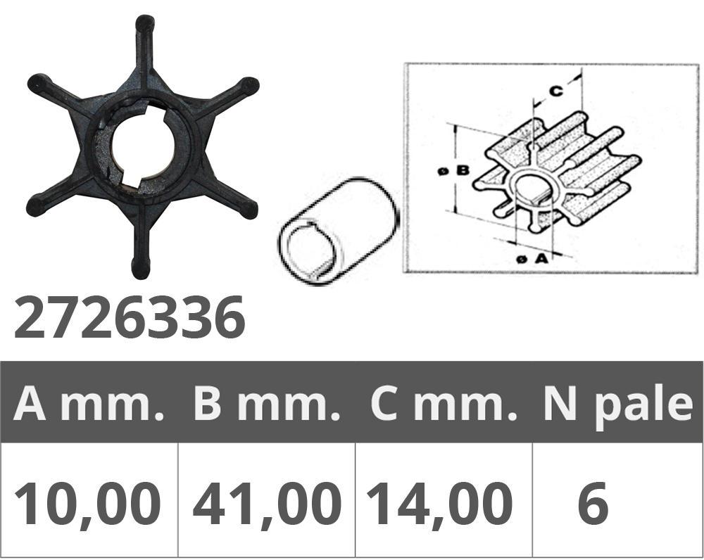 Finnord Girante Suzuki 2t 2-2,2-4-5-6-8 Hp