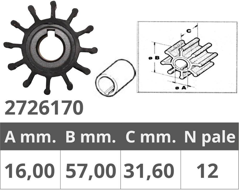 Finnord Girante Volvo Rif.Or.21951350/83118