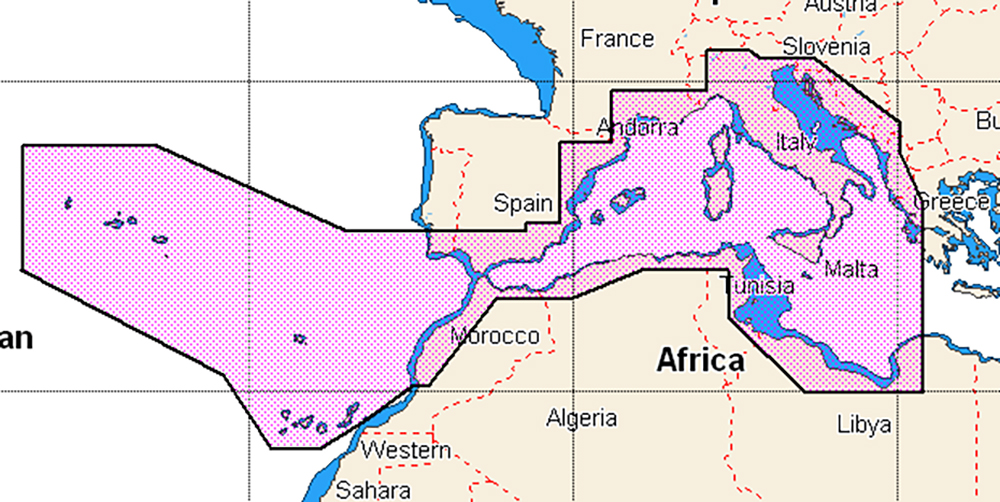 C-Map Sd-4d Medit. Est,M.Caspio,M.Nero