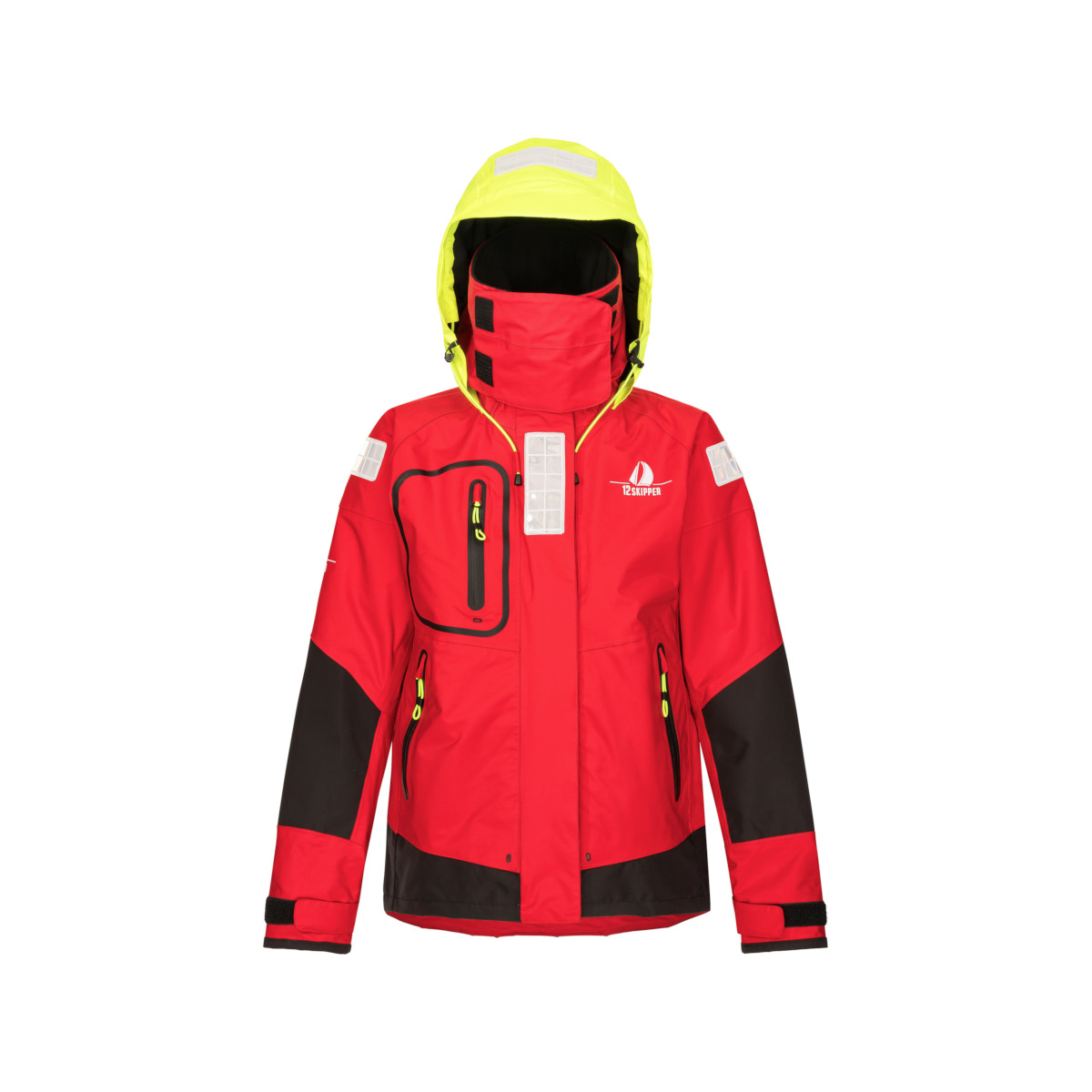 12skipper Magellan Offshore giacca da vela da donna rossa, taglia M
