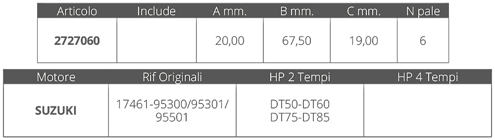 Finnord Girante Suzuki 2t Dt50-60-75-85