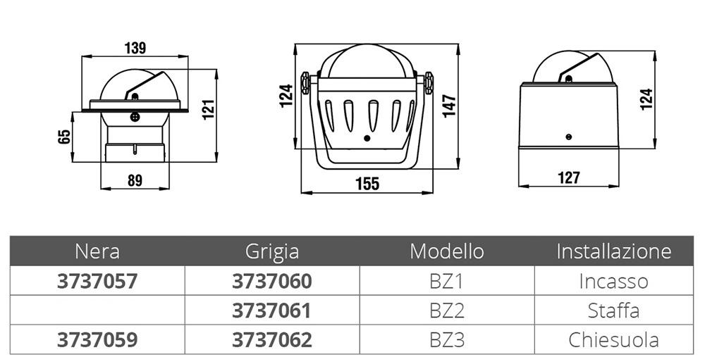 Riviera Bussola Bz1 Nera