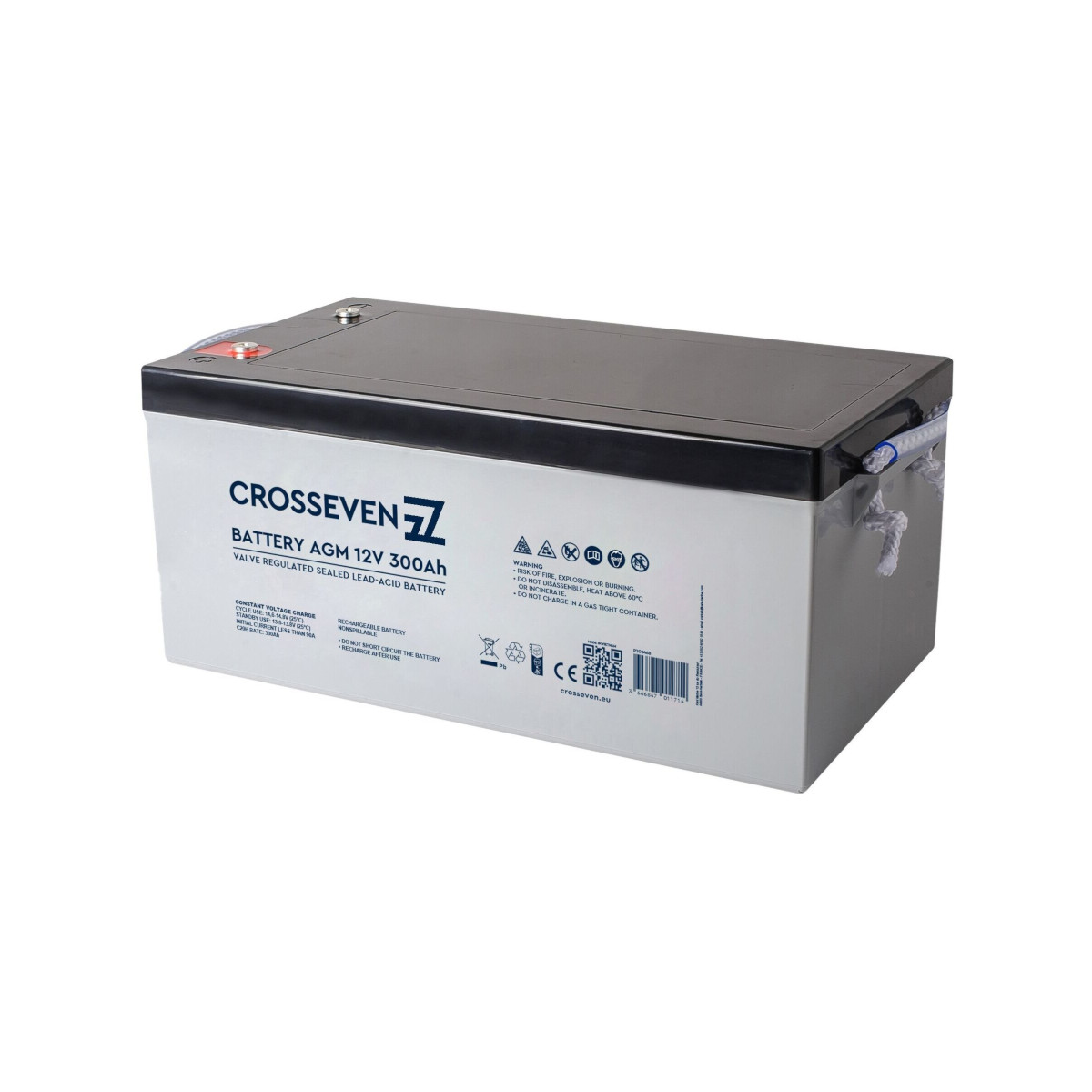 Batteria Crosseven AGM 12V 300Ah