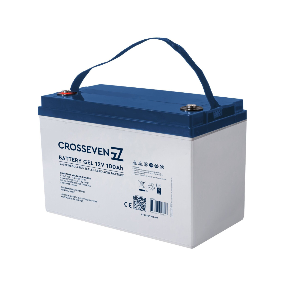 Crosseven Batteria GEL 12V 100Ah