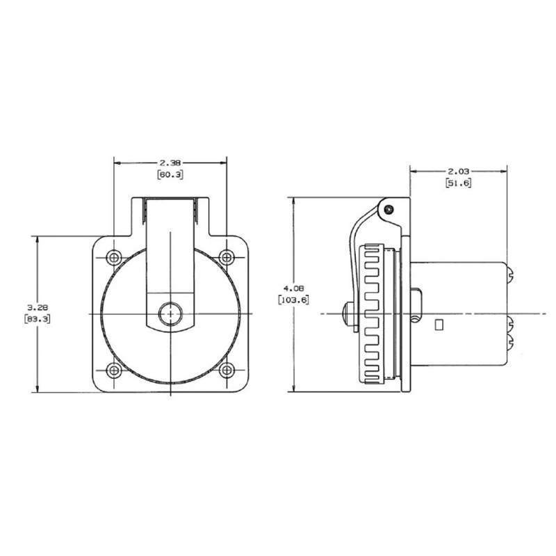 Hubble Spina inox 50 amp.