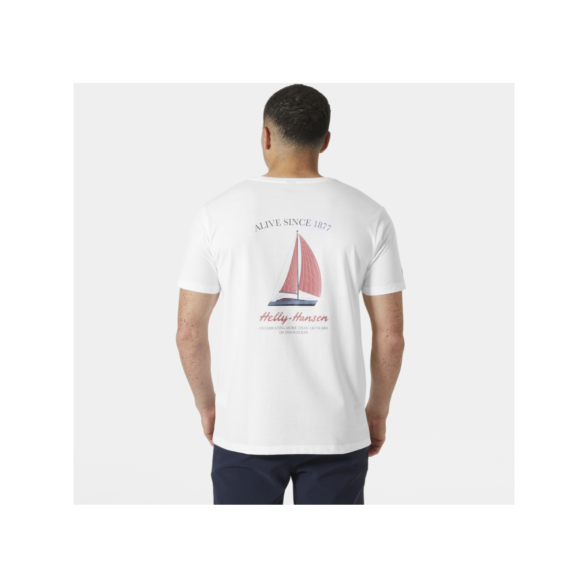 Helly Hansen Shoreline 3.0 T-Shirt da uomo bianca, taglia XL