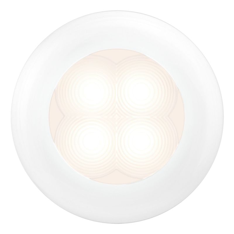 Hella Marine Luce cortesia bianco caldo-plas 12v