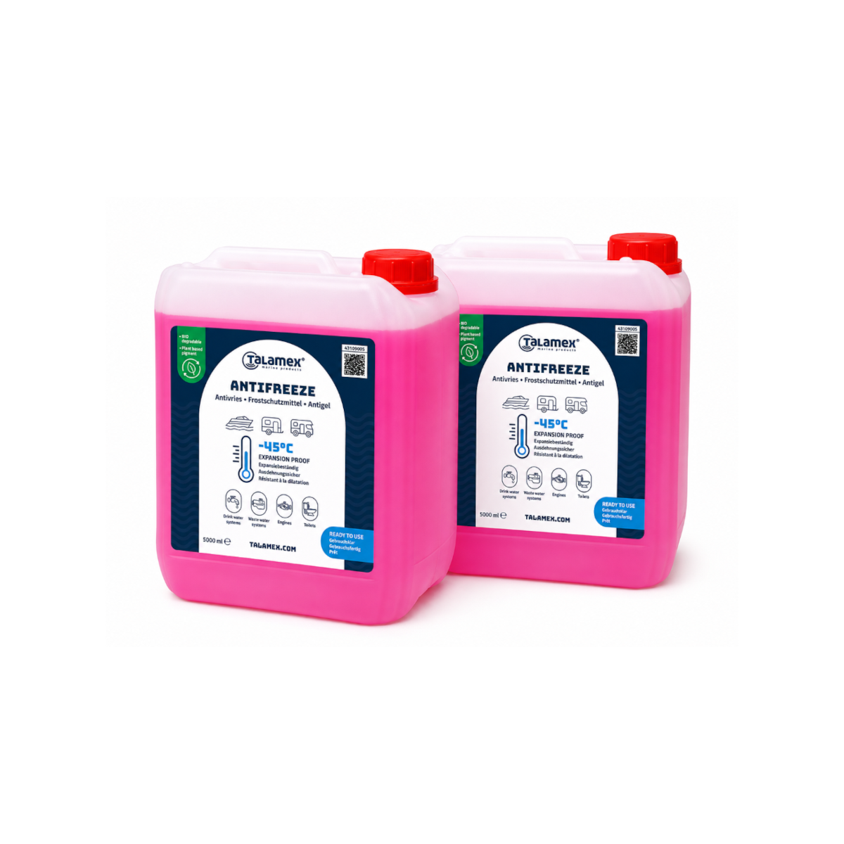 DEAL: Set di 2 antigelo Talamex per imbarcazioni - 2 x 5L