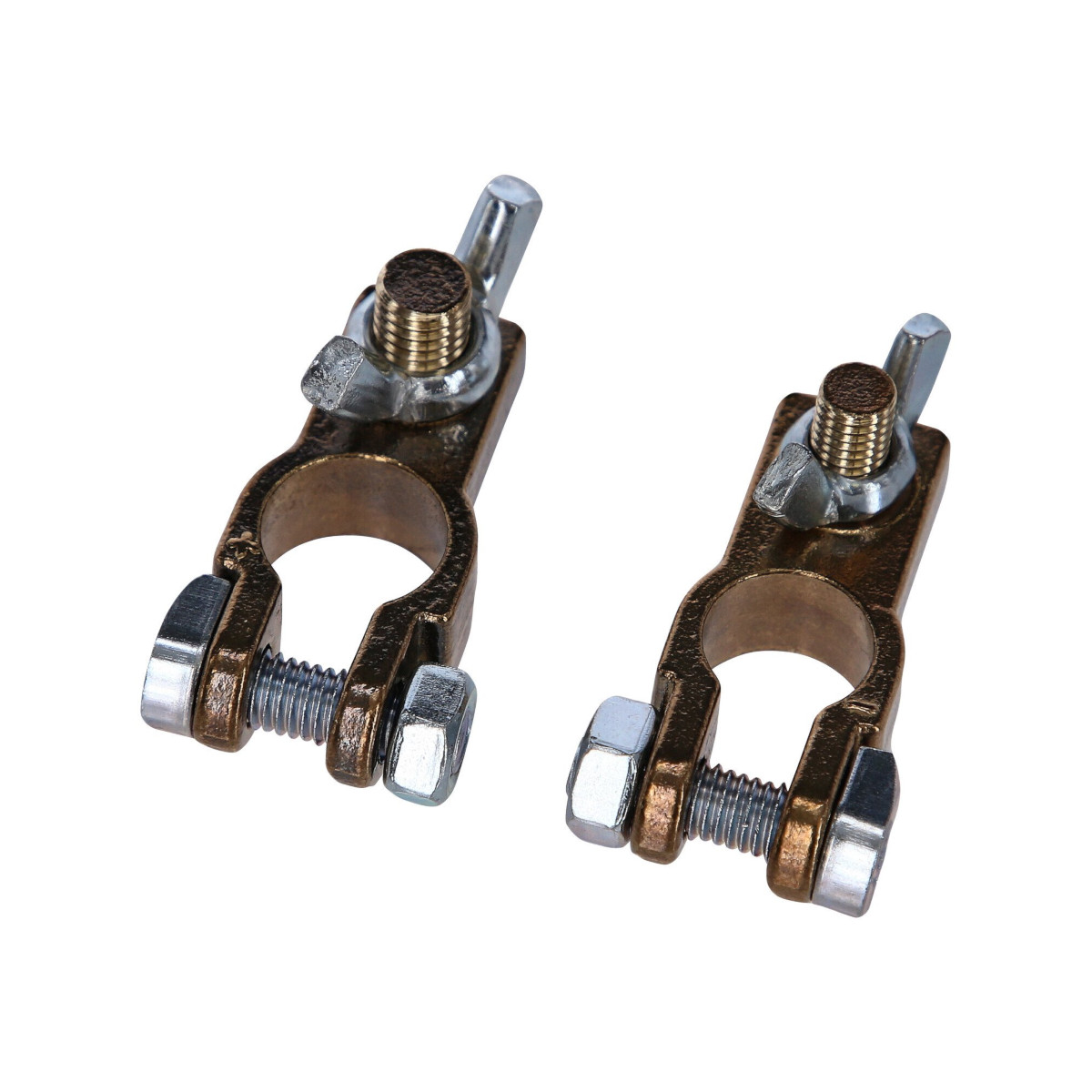 Crosseven morsetto batteria in ottone - Terminal M10 (+) M8 (-)