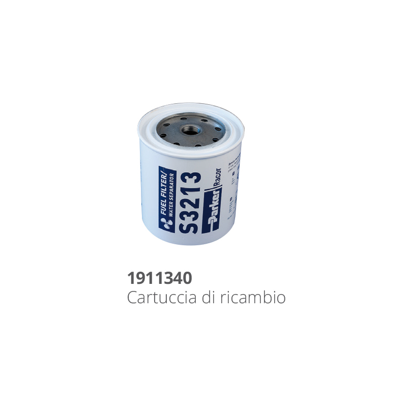 Filtro decantatore benzina