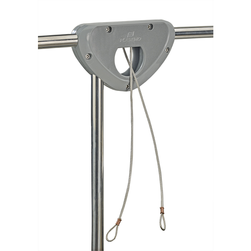 Plastimo Supporto Motore con cavo metallico Grigio